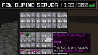 MINECRAFT NETHERITE P2W SERVER DUPE WORKING 121120 61 204120 [upl. by Gerge]