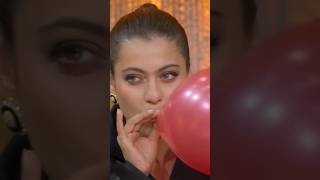 HELIUM BALLOON CHALLENGE ft Kajol kritiKapil Sharma shorts [upl. by Bailey978]