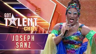 Joseph Sanz  Audiciones  Got Talent Chile 2024 [upl. by Nabalas14]