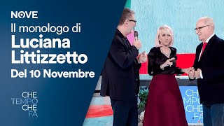 Il Monologo di Luciana Littizzetto Episodio del 10 Novembre  Che tempo che fa [upl. by Aicemed855]