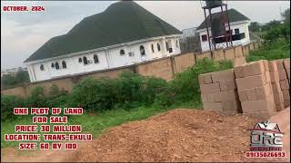 Uncompleted Building on a Plot of Land for Sale in New GRA Enugu State [upl. by Ardnaik357]