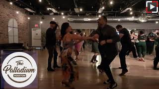 Renata y Mike Al dancing at Palladium Salsa Social Houston [upl. by Pepita]