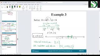 Chapter 2  Section 25 Compound Inequalities [upl. by Isnyl]