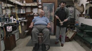 Borat 2 Earning Money as Barber Scene  HD clip [upl. by Anhej]