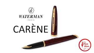 Waterman Carene Fountain Pen Review [upl. by Leesen186]