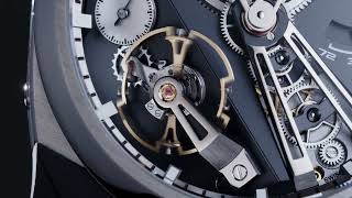 Greubel Forsey Balancier Convexe S2  Titanium 415mm [upl. by Eiuqram]