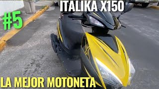 MOTONETA ITALIKA X150 2023  la mejor motoneta  sale buena [upl. by Ahse]