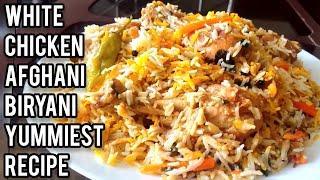 Chicken Afghani Biryani Recipe by TKS afghani chicken rice biryani [upl. by Noisla]