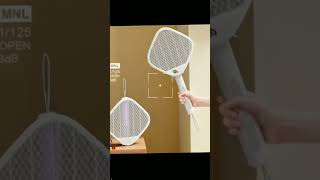 Xiaomi Qualitell V1 Foldable Mosquito Swatter And Electric Mosquito Bat reelsfunny mosquitobat [upl. by Elodea]