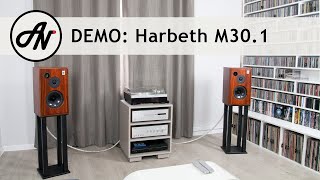 Harbeth M301 Speakers Monitor 301  Video Demonstration [upl. by Ayhdiv]