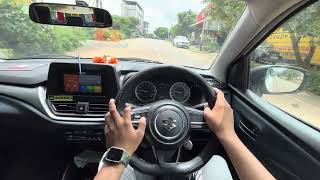 Baleno delta MT 2023 Drive POV part2 Raw footage [upl. by Homere768]