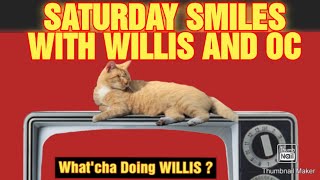 Whatcha Doing Willis is live SATURDAY SMILES WITH WILLIS AND OC [upl. by Summer]