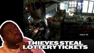 Thieves Use Truck to Crash into San Francisco Store For Lottery Tickets [upl. by Bay]