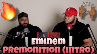 Eminem  Premonition Intro Reaction [upl. by Edelstein478]