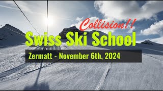 Swiss Ski School Skiing Incident [upl. by Assiluy]