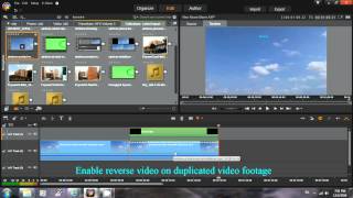 Pinnacle Studio 17 UltimatePinnacle Studio 16  How to reverse video  Play video in reverse way [upl. by Jueta]