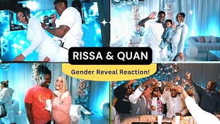 Rissa and Quans Second Gender Reveal My Reaction [upl. by Lymann39]