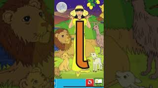 Letterland Alphabet Phonics  Letter L  Lucy Lamp Light  Education Kids Learning ABC [upl. by Naiditch]