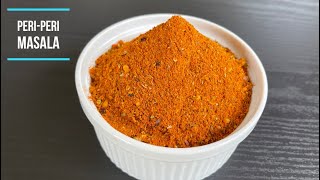 Peri Peri Masala  Homemade Peri Peri Spice blend  Piri piri spicy mix recipe [upl. by Attah406]