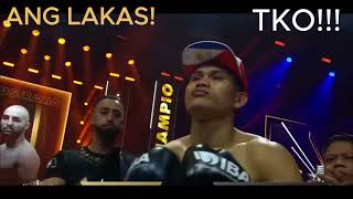 MINDORO VS CAMILLERI DUBAI SHOWDOWN TKO [upl. by Shanta]