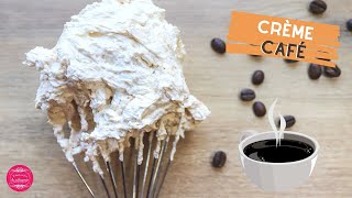 CRÈME AU BEURRE AU CAFÉ recette facile à la meringue suisse [upl. by Akeyla]