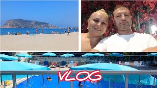 TATİL VLOG🏊ALANYA🏊🌸🤩YÜZDE DOKSANI RUS❗️ [upl. by Annoeik]