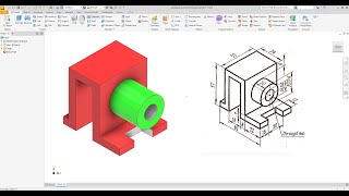 Autodesk Inventor Tutorial 37 [upl. by Foushee]