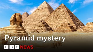 Scientists may have solved mystery behind Egypts pyramids  BBC News [upl. by Ateloiv493]