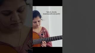 Pothi Vacha  Revathi Student  Indian Guitar [upl. by Suhail]