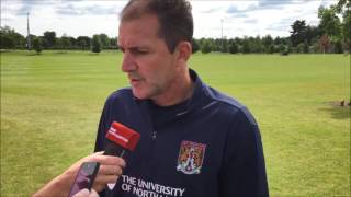 Assistant manager Paul Wilkinson assesses the first few days of preseason training [upl. by Liva]