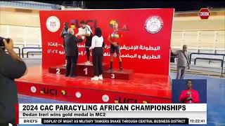 2024 CAC Paracyling African Championships I Dedan Ireri wins gold for Kenya [upl. by Hershel]