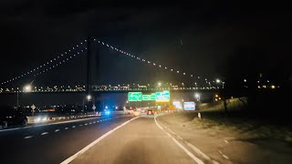 Driving Across Verrazano Bridge  Brooklyn NYC [upl. by Orman]