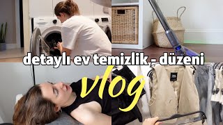 DETAYLI EV TEMİZLİĞİ VE DÜZENİ 🏡 ⎜KİRPİK LİFTİNG 😍 ZARA TURU🛍️ ⎜VLOG [upl. by Baudoin]