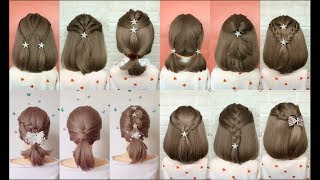 Top 30 Amazing Hairstyles for Short Hair 🌺 Best Hairstyles for Girls [upl. by Itsur]