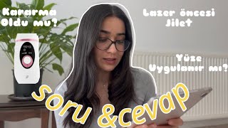 EVDE LAZER EPİLASYON  2 yıllık Inface lazer deneyimim‼️ Acı Sonuçlar ve Her Şey⁉️ [upl. by Lodi]