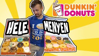 Smaker HELE Menyen til Dunkin Donuts  Tur med Danskebåten [upl. by Dougy557]