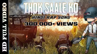 PUBG RAP SONG  THOK SAALE KO  TOFIK TC [upl. by Saddler]