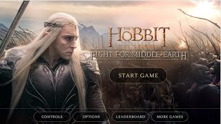 The Hobbit fight for middle earth gameplay [upl. by Llednahc786]