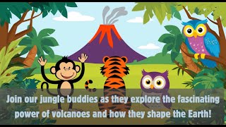 What Makes a Volcano Erupt Discover Volcanoes with Jungle Friends [upl. by Yenar]