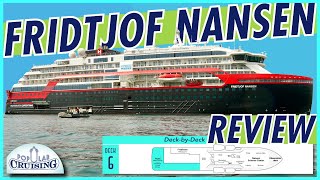 Take an Icelandic EXPEDITION Cruise 🇮🇸 Hurtigruten Fridtjof Nansen Review amp DeckByDeck Tour 2023 [upl. by Bicknell30]