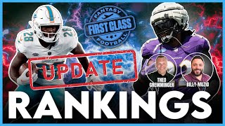 Updated Top 25 Overall PPR Rankings  2024 Fantasy Football Expert Debate amp Insights [upl. by Elsinore]