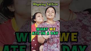 What I Eat in a Day  RHYMING EDITION whatieatinaday shortsfeed minivlog ashortaday foodshorts [upl. by Haletky357]