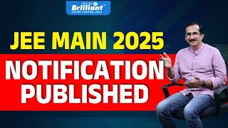 JEE Main 2025  Notification Published [upl. by Ahsiekahs587]