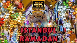 Ramadan Iftar Time in Grand Bazaar Istanbul 2024 Türkiye Walking Tour Travel Guide [upl. by Aryam732]