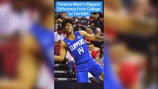 Terance Mann’s Biggest Difference From College to The NBA [upl. by Adriel850]