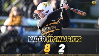 UMBC Softball vs Maine  32224  Game 1 [upl. by Sheedy]