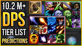 Season 3 Mythic DPS Tier List Predictions  quotDelete Augquot Edition [upl. by Ardnak]