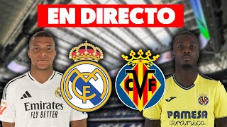 🔴REAL MADRID vs VILLARREAL · EN DIRECTO PARTIDO LALIGA JORNADA 9 · EN VIVO HINCHA REACCIONANDO [upl. by Yelwar]