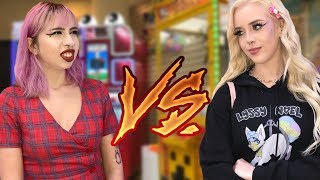 LYSSY NOEL vs CRANIACS Claw machine challenge at the arcade [upl. by Durnan]