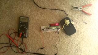 Testing transformer  half wave rectifier [upl. by Akemal447]